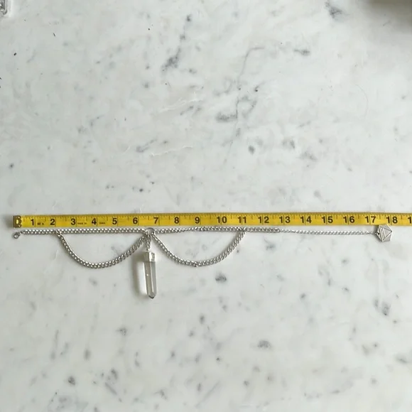 Crystal Drop Necklace - Picture 8 of 8